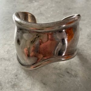 Tiffany’s Elsa Peretti small bone cuff.